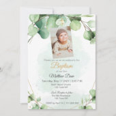 Invitation des feuilles verts de l'Eucalyptus (Devant)