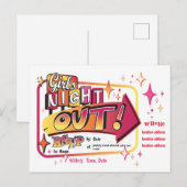 Invitation des filles à sortir la nuit (Devant / Derrière)