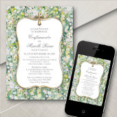 Invitation des filles de confirmation