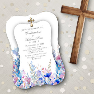Invitation des filles de confirmation