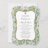 Invitation des filles de confirmation espagnole (Devant)