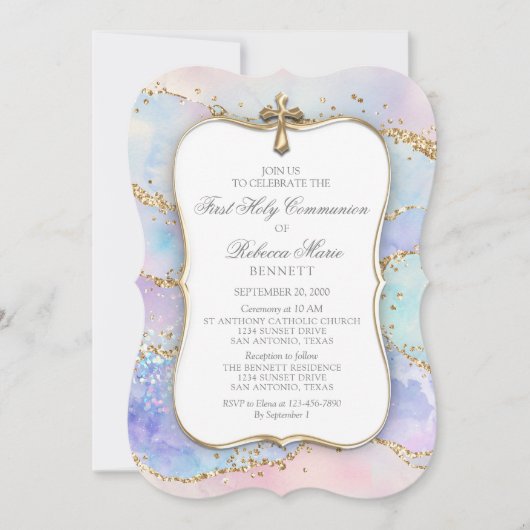 Invitation des filles de la première communion (Devant)