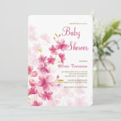 Invitation des fleurs d'aquarelle (Debout devant)