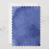 Invitation des fleurs d'aquarelle (Dos)