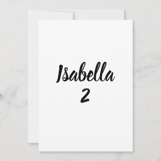 Invitation des fleurs de chats (Dos)