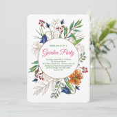 Invitation des fleurs de terrain (Debout devant)