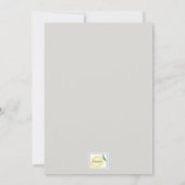 Invitation des fleurs d'encre de pays (Dos)