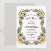 Invitation des fleurs d'encre de pays (Devant / Derrière)