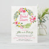 Invitation des fleurs tropicales (Debout devant)