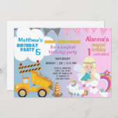 Invitation des frères et soeurs de camions de fée  (Devant / Derrière)