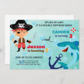 Invitation des frères et soeurs de pirates et de r (Devant / Derrière)