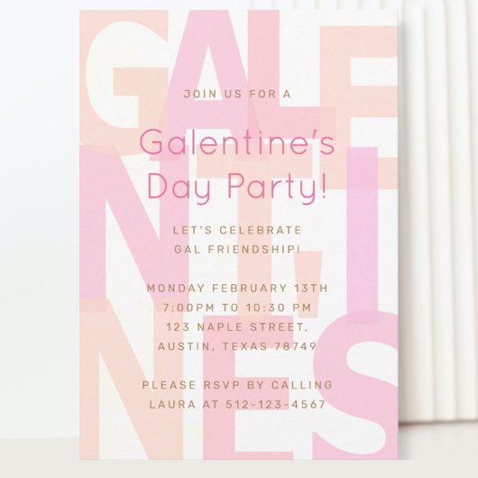 Invitation des Galentines