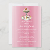 Invitation Des gâteaux à thé à l'ancienne (Devant)