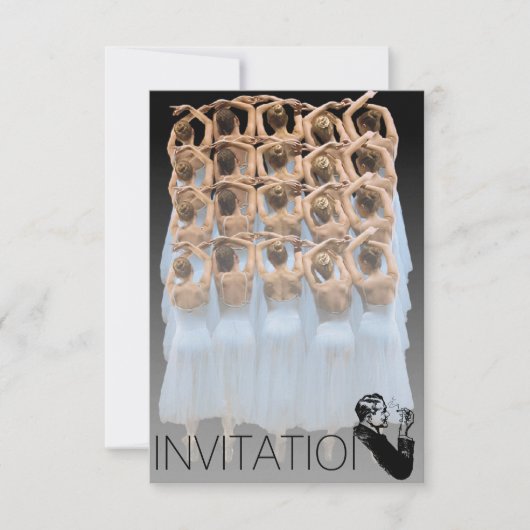 Invitation des Gentelmen de Balet Ball (Devant)