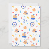 Invitation des gouvernails et des bateaux (Dos)