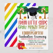 Invitation Des Graines Minuscules Cultivent Des Arbres Puissa (Devant / Derrière)