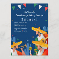 Invitation des Mariachi Guys