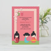 Invitation des matchs de Kokeshi (Debout devant)