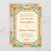 Invitation Des nuits enchanteresses d'Arabie (Devant / Derrière)