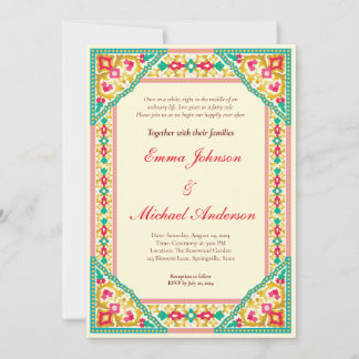 Invitation Des nuits enchanteresses d'Arabie