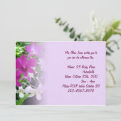 Invitation des orchidées magenta (Debout devant)