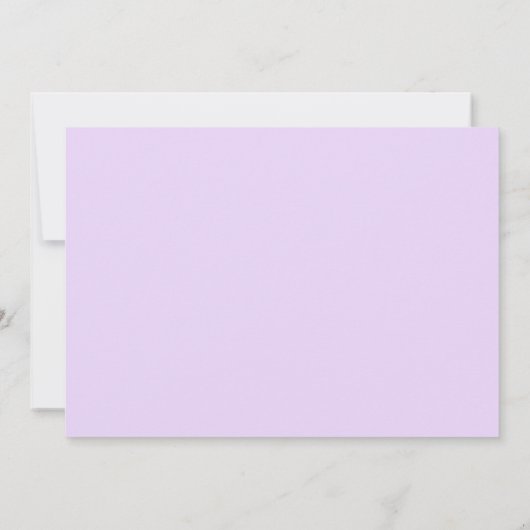 Invitation des orchidées magenta (Dos)