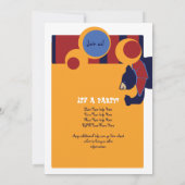 Invitation des ours de cirque (Dos)
