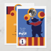 Invitation des ours de cirque (Devant / Derrière)