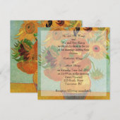 Invitation des parents des mariés, mariage (Devant / Derrière)