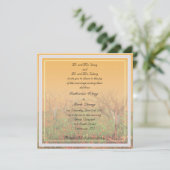 Invitation des parents des mariés, verger (Debout devant)