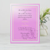 Invitation des parents mariés et mariés (Debout devant)