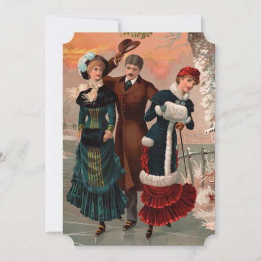 Invitation des patineurs de Central Park (Devant)