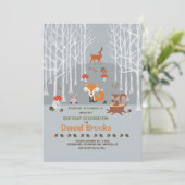 Invitation des petits amis de la forêt (Debout devant)