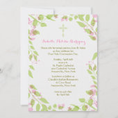 Invitation des premières fleurs du printemps (Devant)