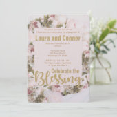 Invitation Des roses - célébrez l'invitation de bénédiction (Debout devant)