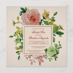 Invitation des Roses du jardin