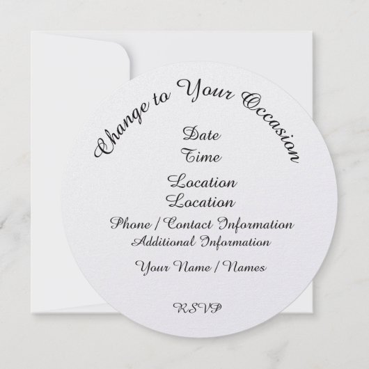 Invitation des services d'incendie (Dos)