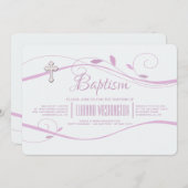 Invitation des tourbillons roses (Devant / Derrière)