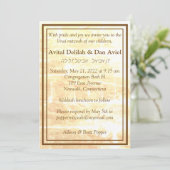 Invitation des traditions d'or (Debout devant)