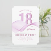 Invitation des vagues roses (Debout devant)