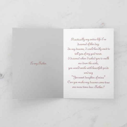 Invitation Descends-moi sur l'île (Intérieur)