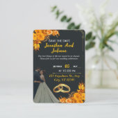 Invitation description de l'invitation (Debout devant)