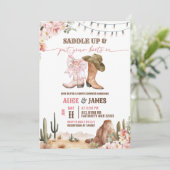 Invitation Desert Boots Couple Shower (Debout devant)