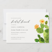 DÉSERT DE COULEUR D'EAU CACTUS BRUNCH DE PONT FLOR