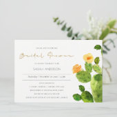 INVITATION DÉSERT DE COULEUR D'EAU CACTUS FÊTE DES MARIÉES FL (Debout devant)