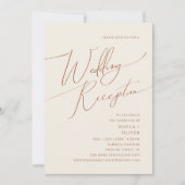 Invitation Désert de Whimsical | Accueil Mariage Beige (Devant)