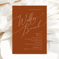 Désert de Whimsical | Brunch Mariage en terre cuit