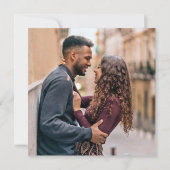 Invitation Désert de Whimsical | Mariage Carré photo en terre (Dos)