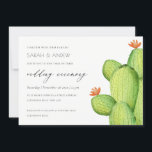 INVITATION DÉSERT D'EAU VERTE MARIAGE DE FLEURS CACTUS<br><div class="desc">Si vous avez besoin d'une personnalisation ou d'autres éléments correspondants,  n'hésitez pas à me contacter à l'adresse yellowfebstudio@gmail.com</div>