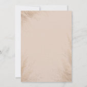 Invitation Desert Rose – Dune & Bloom Mariage (Dos)